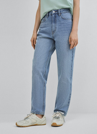 Джинсы Mom с высокой посадкой