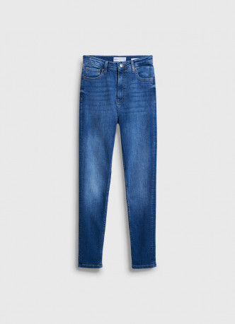 Джинсы Skinny с высокой посадкой
