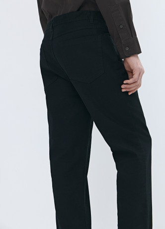 Брюки «5 карманов» Slim из твила