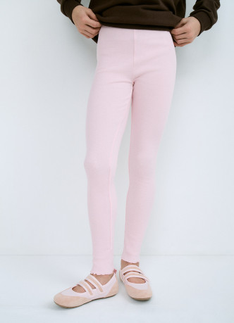 Легинсы в рубчик для девочек