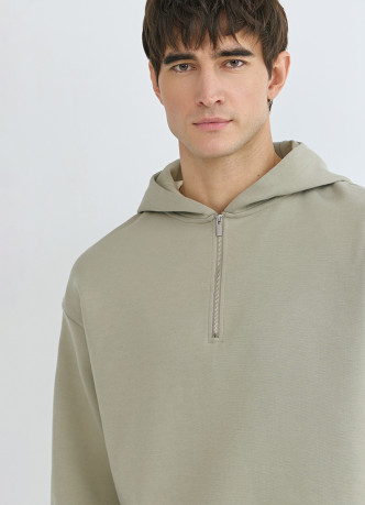 Толстовка с капюшоном на молнии