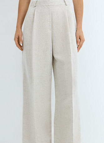 Прямые брюки со стрелками