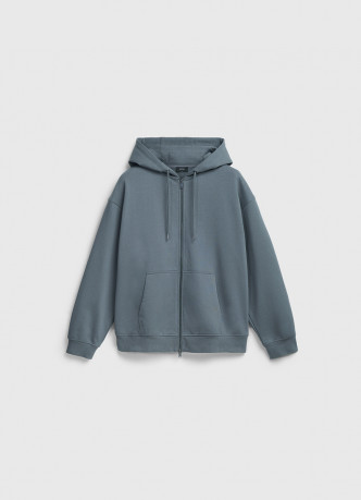 Толстовка на молнии с капюшоном