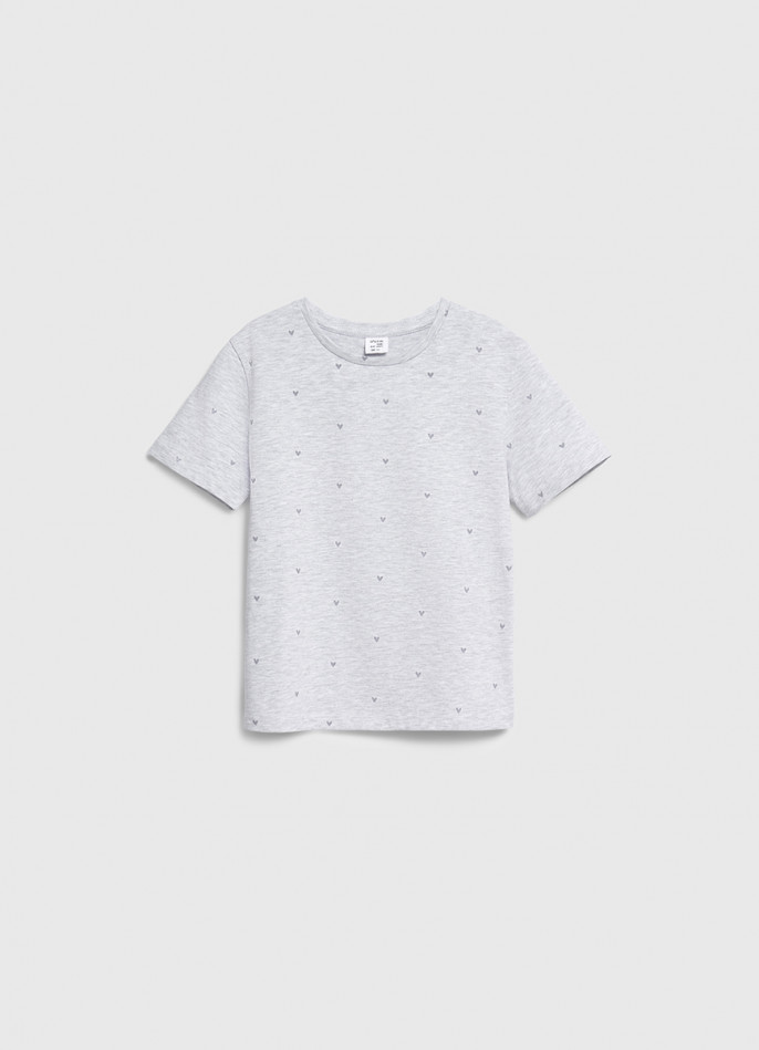 Футболка с принтом для девочек