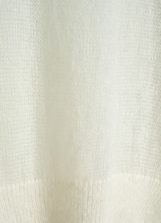 Джемпер оверсайз из пряжи с мохером