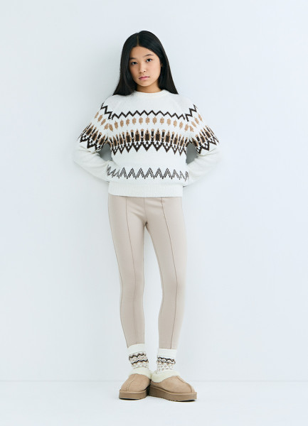 

Легинсы для девочек, Бежевый