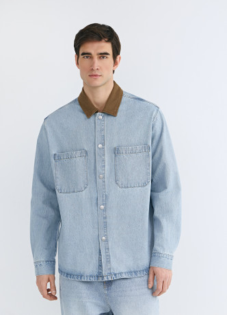 Джинсовая рубашка