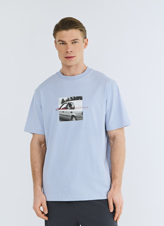 Футболка с принтом