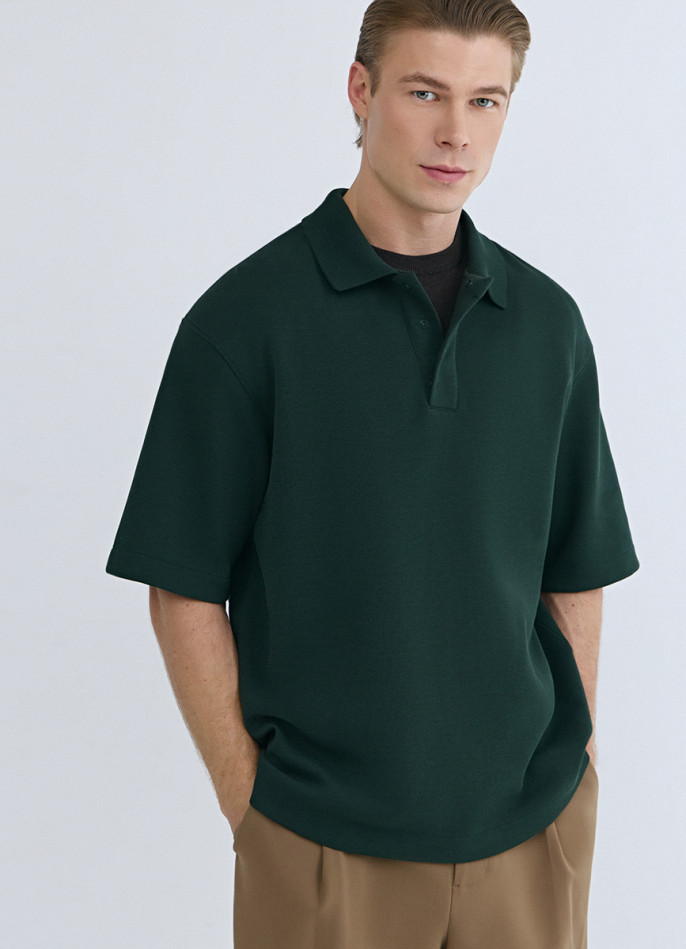 Поло свободного силуэта