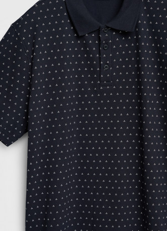 Поло с принтом