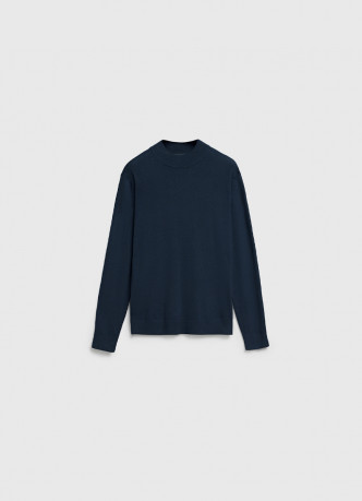 Базовый джемпер с воротником-стойкой