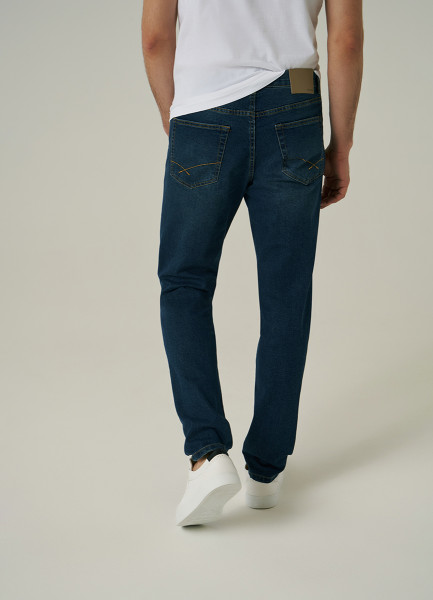 Узкие джинсы, Синий O`Stin MPA10FO02-D3 - фото 3