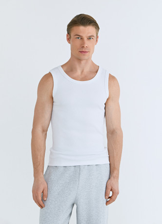 Базовая майка в рубчик