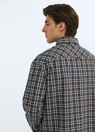 Рубашка из хлопка в клетку