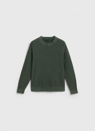 Текстурный джемпер с эффектом стирки