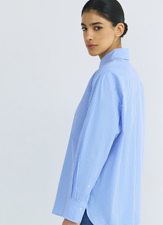 Рубашка в клетку виши