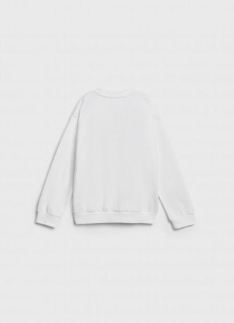 Свитшот с объёмным принтом для девочек