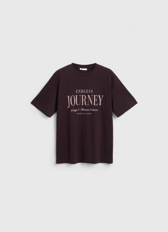 Футболка с принтом