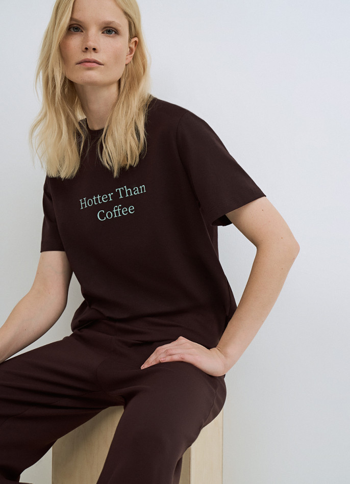 Футболка с принтом