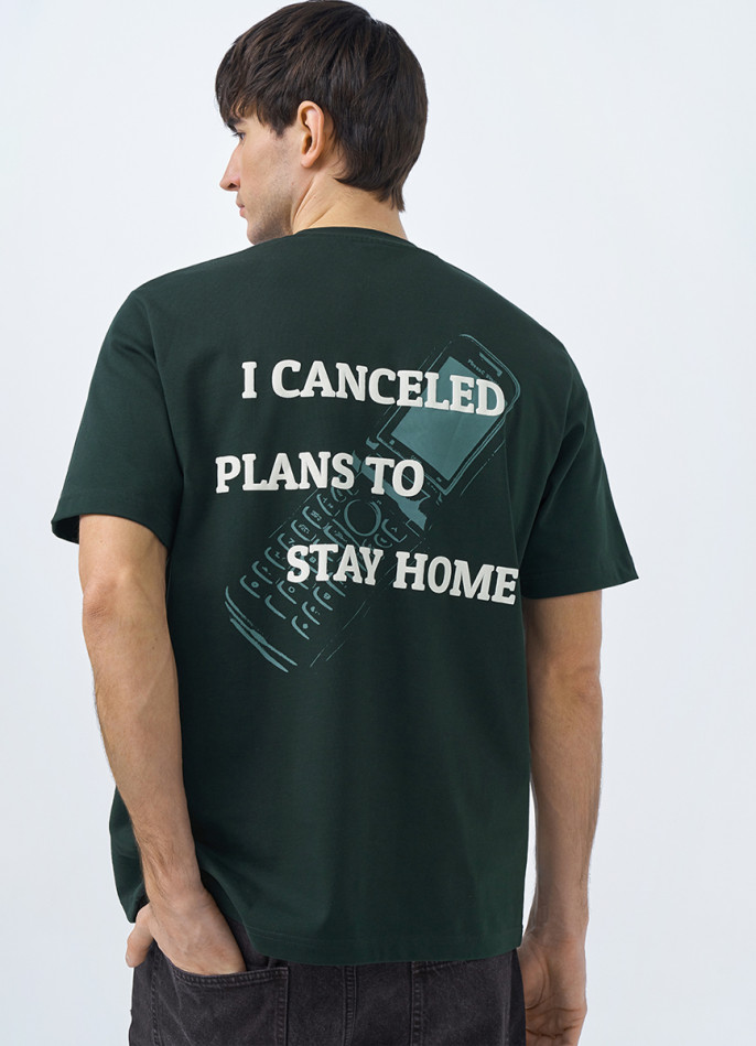 Футболка с принтом