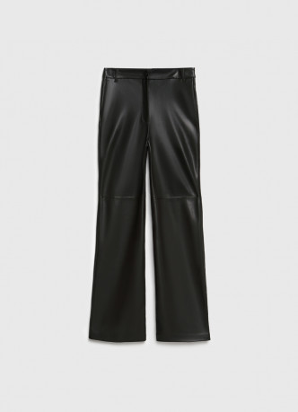 Брюки из искусственной кожи