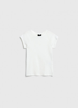 Приталенная футболка из хлопка