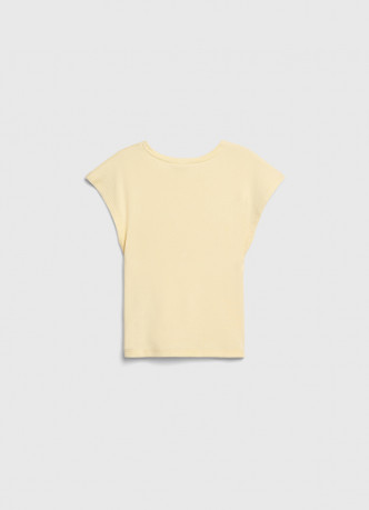 Футболка в рубчик для девочек