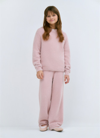 Худи с пушистым эффектом для девочек