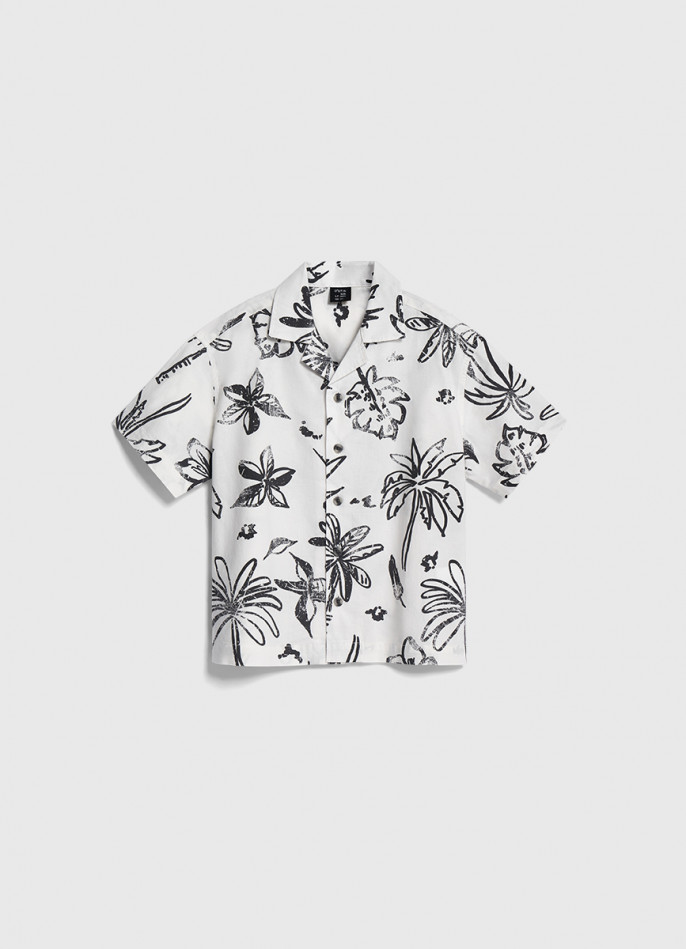 Рубашка с принтом для мальчиков