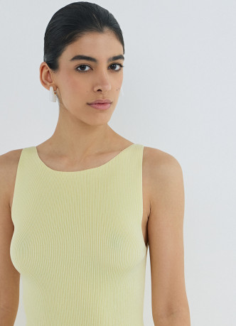 Майка в рубчик