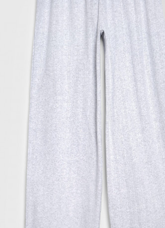 Пижамные брюки из ажурного трикотажа