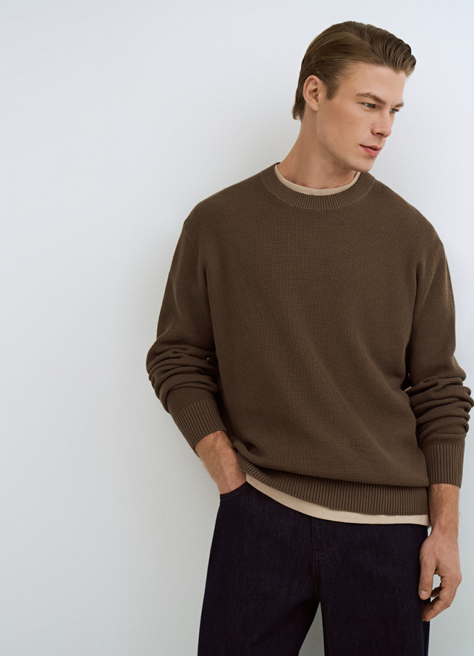 Текстурный джемпер