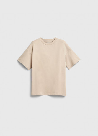 Футболка оверсайз из плотного хлопка