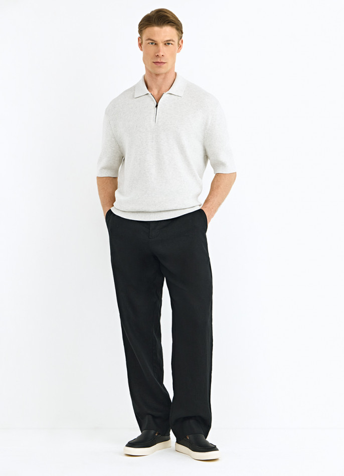 Брюки изо льна