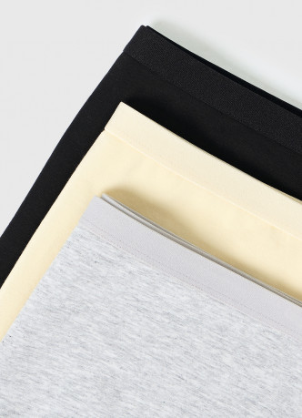 Классические трусы со средней посадкой, 3 шт.