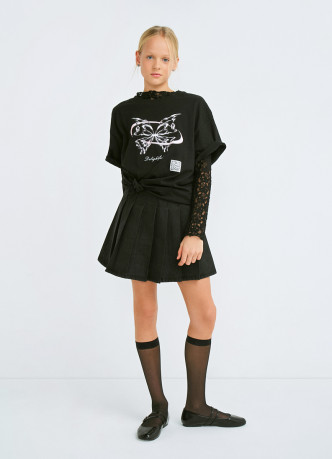 Футболка с AR-принтом для девочек