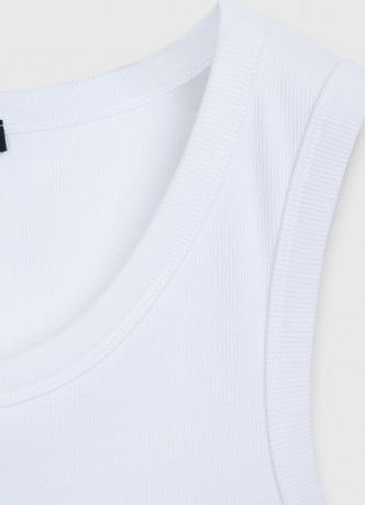 Базовая майка в рубчик