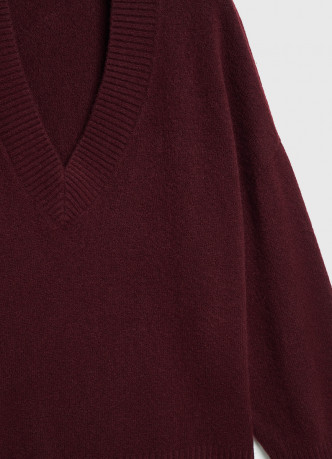 Джемпер из мягкой пряжи с шерстью