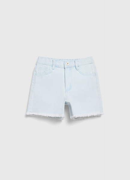 Джинсовые шорты для девочек, Голубой
