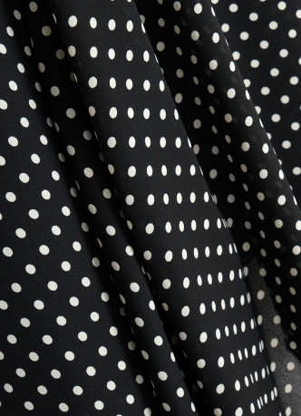 Шифоновое принтованное платье