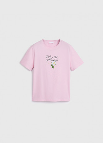 Футболка с цветочным принтом