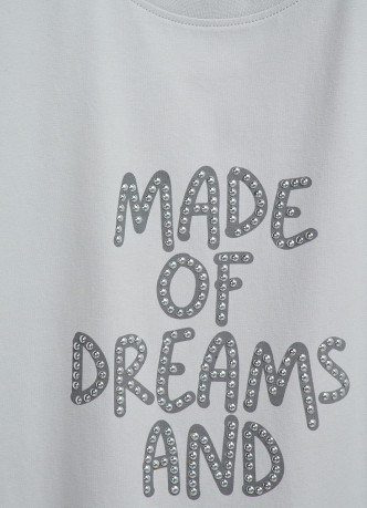 Футболка со стразами