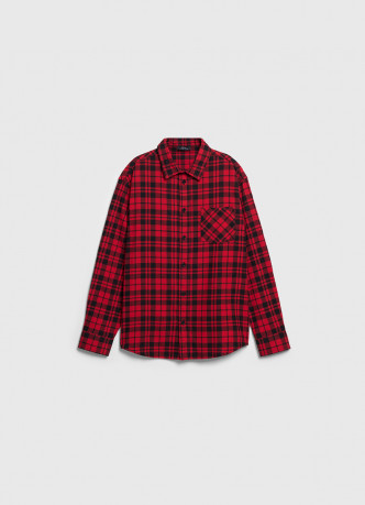 Рубашка в клетку для мальчиков