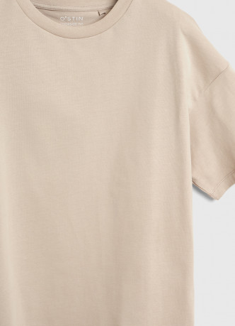 Футболка оверсайз из плотного хлопка