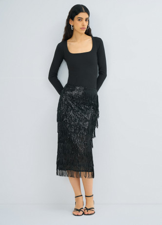 Боди с длинным рукавом