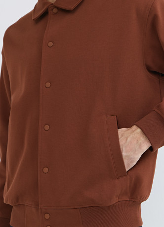 Куртка с воротником поло