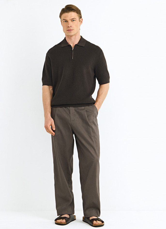 Чиносы изо льна