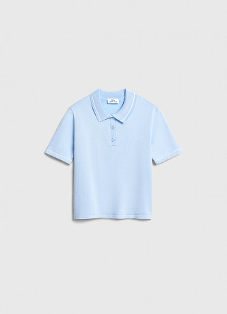 Вязаное поло для девочек