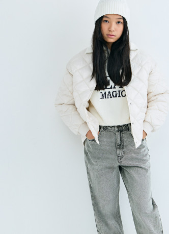 Утеплённая куртка для девочек