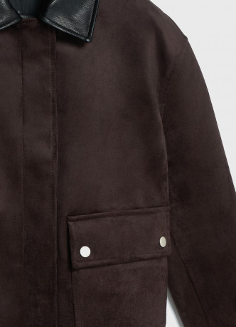 Замшевая куртка